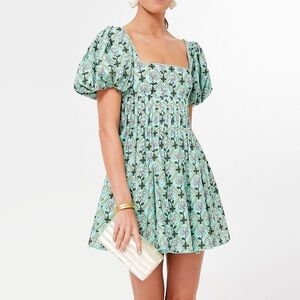 NWT Herbal Caramelo Mini Dress Agua By Agua Bendita Size Small